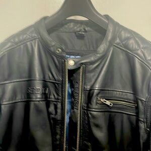 Sedici  Francesco leather motorcycle jacket size 50.